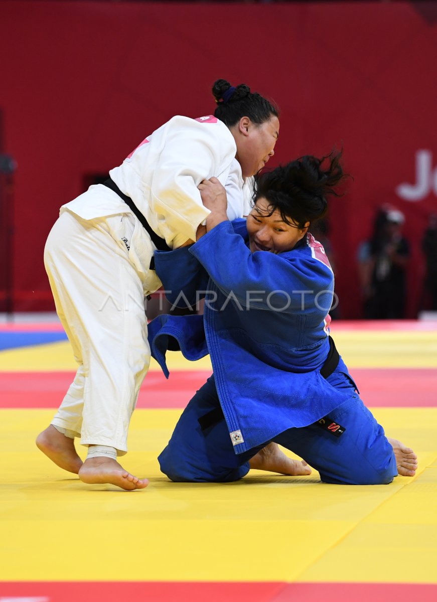 JUDO MONGOLIA VS KAZAKHSTAN ANTARA Foto