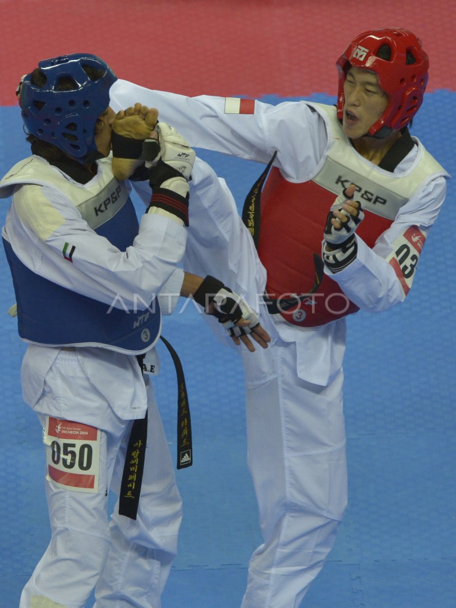 TAEKWONDO ASIAN GAMES ANTARA Foto
