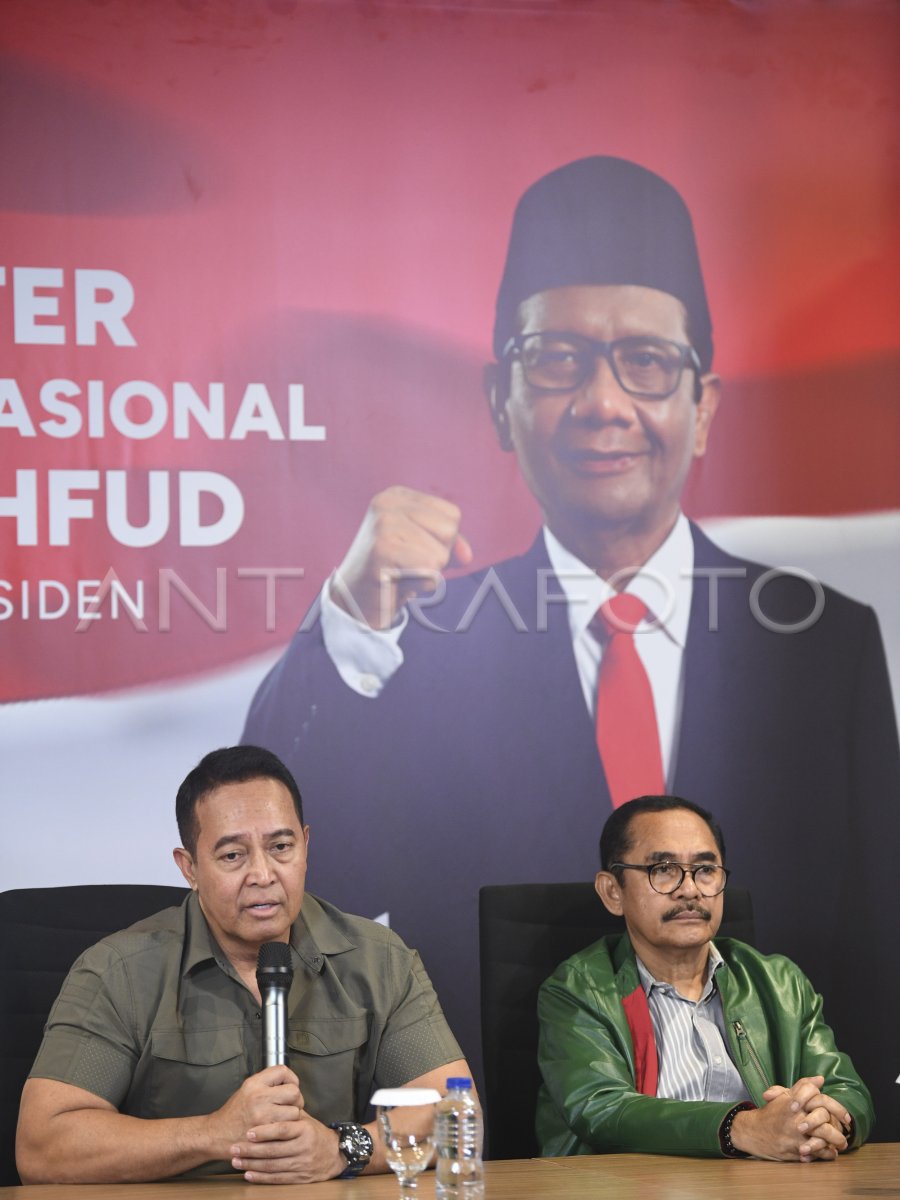 Keterangan Pers TPN Ganjar-Mahfud | ANTARA Foto