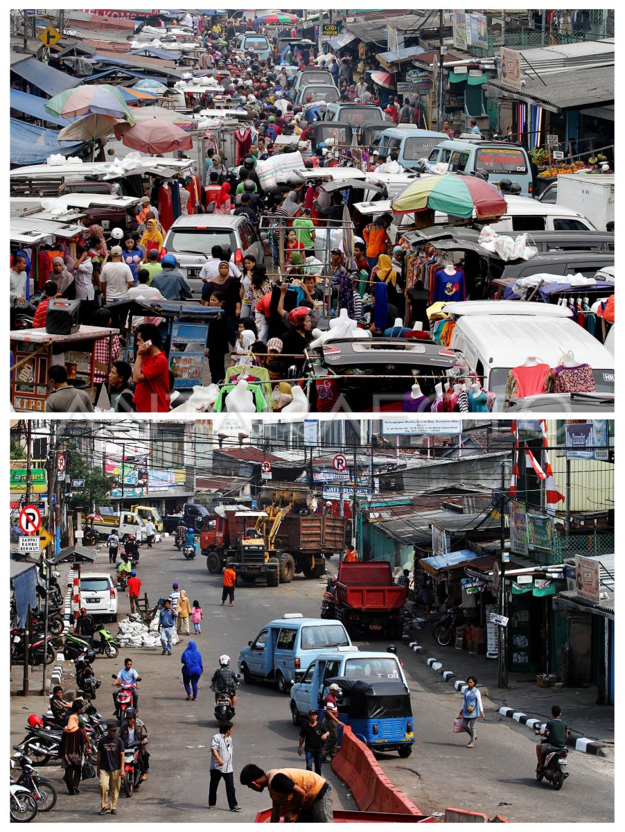 WAJAH BARU TANAH ABANG | ANTARA Foto