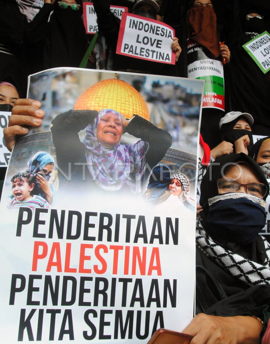 AKSI SOLIDARITAS UNTUK PALESTINA DI KOTA BOGOR | ANTARA Foto